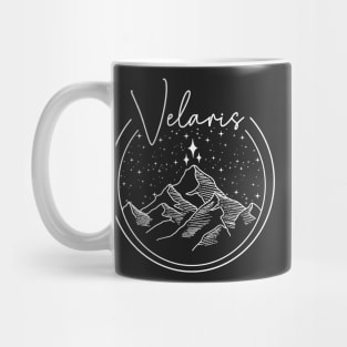 ACOTAR Velaris Logo White Mug